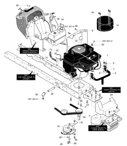 Part Location Diagram of 711681 Murray SCREW,15TPIX PANHTAP